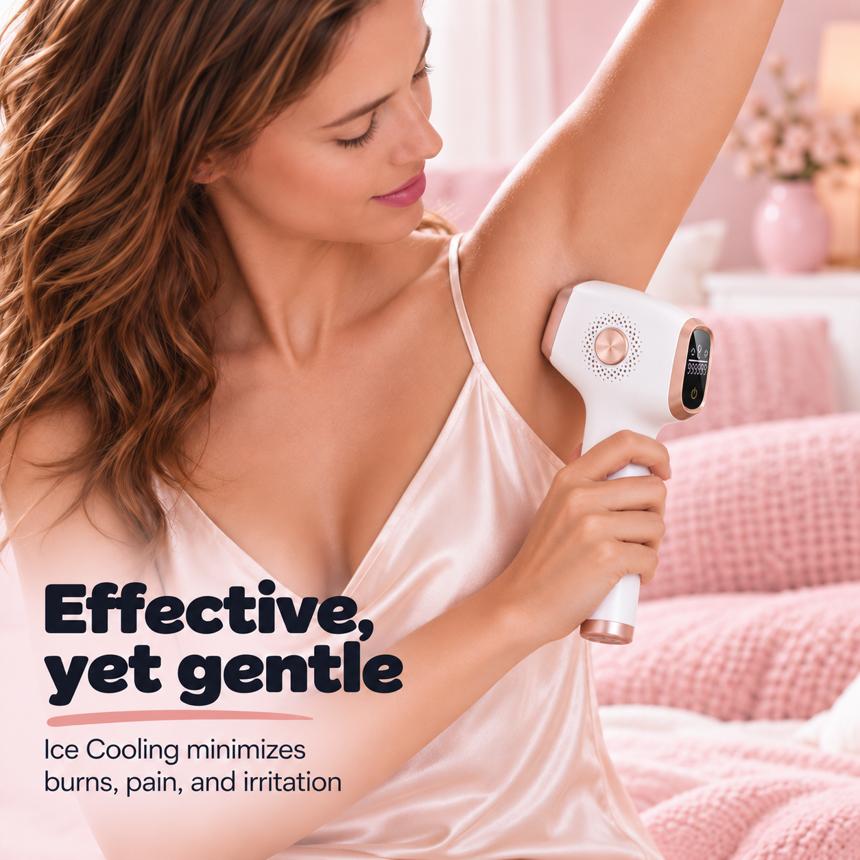 IPL Ice Cooling Laser Hair Removal Handset Permanently